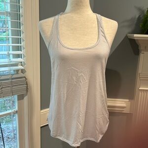 Lululemon striped lightweight racer back tank